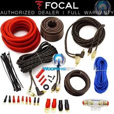 pkg FOCAL PK21 4 GAUGE KIT COMPLETO DE INSTALAÇÃO DE FIAÇÃO AMPLIFICADOR DE CARRO + FIO PR5 RCA comprar usado  Enviando para Brazil