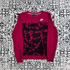 Używany, Vintage Nike Unisex Czerwona bawełna Okrągły dekolt Rozmiar XS Y2K lata 90. Geometryczne ACG Regular Fi na sprzedaż  PL