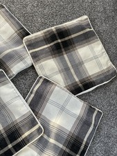 Highland check cushion for sale  WELLINGBOROUGH