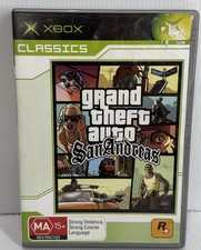 Grand Theft Auto San Andreas XBOX Original Com Mapa Sem Manual Estado Justo PAL comprar usado  Enviando para Brazil