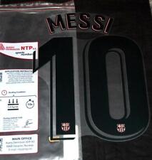 Conjunto de crachá de futebol Barcelona Messi 10 2018/19 nome/número fãs versão terceira comprar usado  Enviando para Brazil