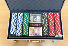 Pokerkoffer pokerset kartenspi gebraucht kaufen  Affalterbach