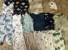 Carter’s Baby Boy 15 peças pacote tamanho 0-3 meses, bodysuits, macacão comprar usado  Enviando para Brazil