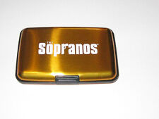 Estojo de cartão de visita THE SOPRANOS dourado - Muito raro - TONY SOPRANO comprar usado  Enviando para Brazil