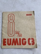 Eumig manuale istruzioni usato Eumig manuale istruzioni usato  Casalecchio di Reno