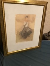 Vintage gilt framed for sale  WALTON-ON-THAMES