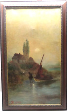 Framed antique oil for sale  MIRFIELD