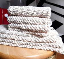 Hand knitted dish for sale  UK