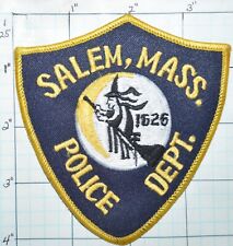 MASSACHUSETTS, SALEM POLÍCIA DEPARTAMENTO WEB BACK ADESIVO VINTAGE, usado comprar usado  Enviando para Brazil