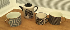 Next zebra teapot for sale  BURY ST. EDMUNDS