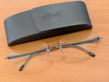 Silhouette 7619 Rimless Titan Eyeglass Frames 53-19 comprar usado  Enviando para Brazil