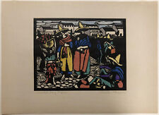 Color woodcut listed for sale  Spring Hill