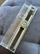 Vintage Swatch Esqueleto Quartzo LP 107 NOS 1990, usado comprar usado  Enviando para Brazil