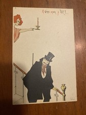 Cartolina umoristica illustrat usato  Avellino