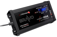 Usado, Carregador Stetsom BRAVO 120A BI-VOLT automático e sistema de carregamento inteligente comprar usado  Enviando para Brazil
