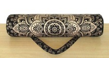 Atacado 10 Pçs Mandala Preto Dourado Yoga Boêmio Boho Durável Tapete de Ginástica Bolsas comprar usado  Enviando para Brazil