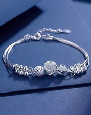 Bracelet femme argent d'occasion  Artix
