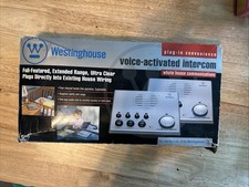 Interfone sem fio Westinghouse 4 canais ativado por voz veja descrição comprar usado  Enviando para Brazil