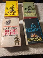JAMES BOND & Others 21 Paperback Book Lot Ian Fleming Signet Novel - Vintage segunda mano  Embacar hacia Mexico