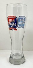 VIDRO DE CERVEJA VINTAGE ESTILO ANTIGO LEVE E ESTILO ANTIGO PILSNER GRANDE 9,25" ~ DUPLA FACE comprar usado  Enviando para Brazil