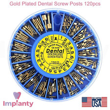 Gold plated screw for sale  New York