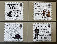 Robert burns commemorative for sale  POOLE