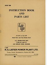 Lister type air for sale  BERKHAMSTED