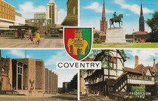 Multiview postcard coventry for sale  NEW MILTON