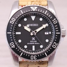 Seiko Prospex relógio solar masculino mergulhador 200m aço inoxidável data V147-0CS0 corrida, usado comprar usado Seiko Prospex relógio solar masculino mergulhador 200m aço inoxidável data V147-0CS0 corrida, usado comprar usado  Enviando para Brazil