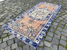 Alfombra antigua turca alfombra bohemia alfombra Oushak alfombra vintage alfombra de lana hecha a mano segunda mano  Embacar hacia Mexico