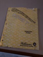 Comet pinball manual for sale  York