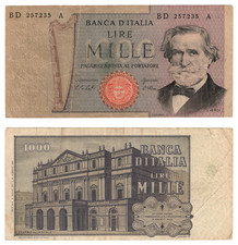 Banconota 1000 lire usato  Zugliano