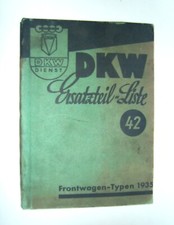 Dkw ersatzteilliste meisterkla gebraucht kaufen  Hohenroda