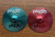 Broche/pin de prato Paiste vermelho e azul dos anos 80 por Wallpach e Salzburg! Raro! comprar usado  Enviando para Brazil