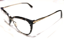 Armação de óculos Dolce & Gabbana preta tartaruga ouro metal olhos de gato comprar usado  Enviando para Brazil