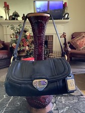 Makowsky black pebbled for sale  Detroit