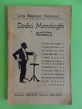 Vassallo dodici monologhi usato  Sassuolo