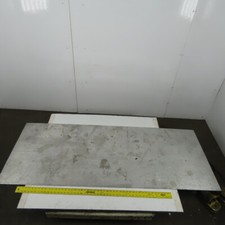 6061 T6051 1/4" (0,250") acabamento de moinho de placa de folha de alumínio 72" x 28" USADO comprar usado  Enviando para Brazil