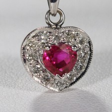 valentines ruby necklace for sale  Thompson