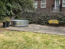 Large metal pool for sale  UK