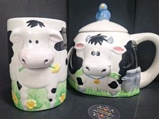 Cute cow teapot for sale  OKEHAMPTON