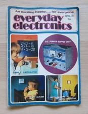 Everyday electronics magazine for sale  WORKSOP