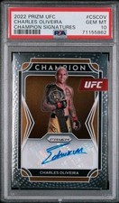 2022 Panini Prizm UFC Charles Oliveira Champion 1º Auto #CS-COV PSA 10 GEM ESTADO PERFEITO comprar usado  Enviando para Brazil