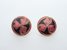 Orecchini vintage clip usato  Latina