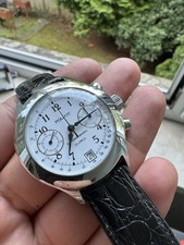 Poljot 3133 Chronograph – white dial, 23 jewels – Russische Uhr Vintage comprar usado  Enviando para Brazil