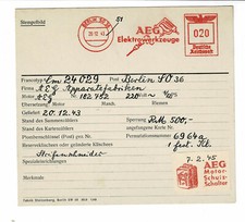 Berlin 1943 aeg gebraucht kaufen Berlin 1943 aeg gebraucht kaufen  Wiesbaden