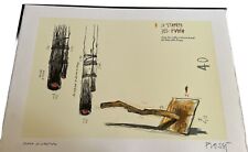Fabrizio plessi serigrafia usato  Vittuone