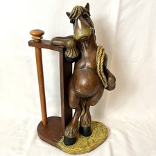 Usado, Suporte de papel toalha Montana Silversmiths Elmer cavalo pasto amigos cozinha ocidental comprar usado  Enviando para Brazil