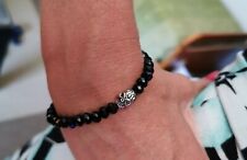 Bracciale teschio cristalli usato  Pellezzano