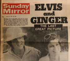 Elvis presley ginger for sale  CROYDON